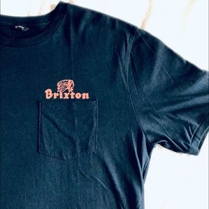 Brixton Navy T Shirt